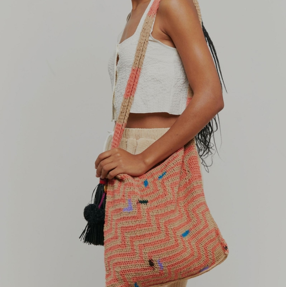 Among Equals Highlands Bilum Shoulder Bag